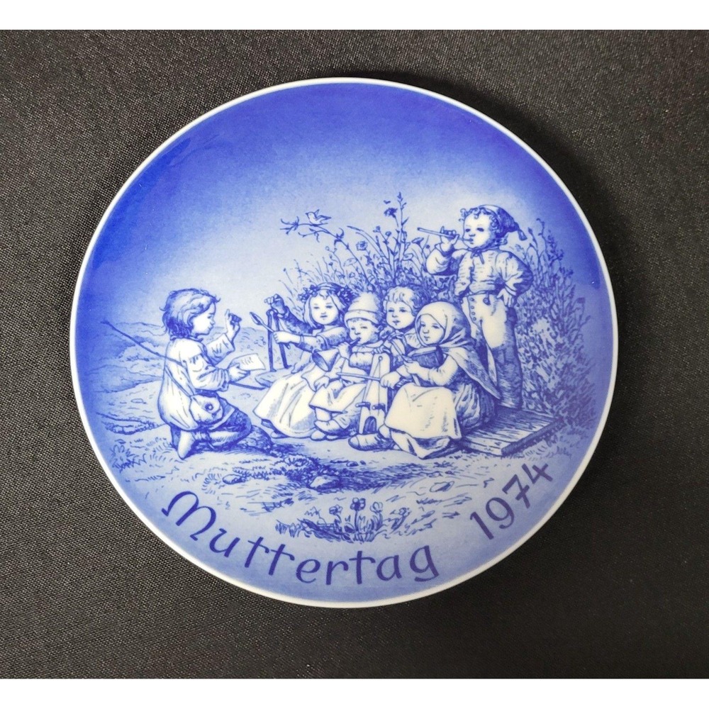 Bareuther - Bavaria, Germany 1974 Limited Edition Mother's Day Collector Plate